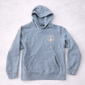 Salty Crew Boys Large Blue Pullover Hoodie Chasing Tail Logo